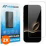 Mobigear iPhone Air Panzerglas Gehärtetes Glas Displayschutz - Hüllenfreundlich (2er Pack)