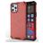 Mobigear Honeycomb iPhone 13 Pro Max Hülle Hardcase Backcover Stoßfest - Rot