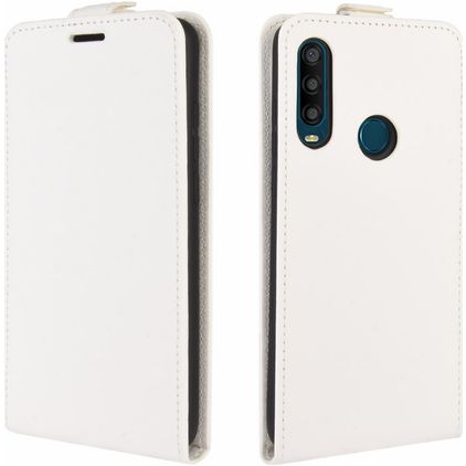 Mobigear Alcatel 1SE (2020) Hülle Flipcase - Weiß