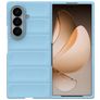 Mobigear Bumpy Samsung Galaxy Z Fold 8 Ultra Hülle Flexibles TPU Backcover - Blau