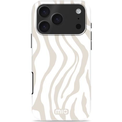 MIO iPhone 17 Pro Max MagSafe Hülle Hardcase Backcover - Sandy Zebra