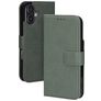Mobiparts Classic Wallet iPhone 17 MagSafe Hülle Klapphülle - Stone Green