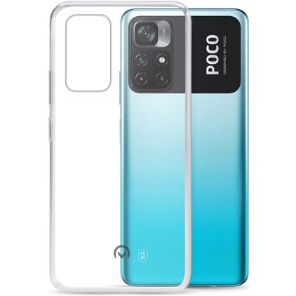Mobilize Gelly Durchsichtig POCO M4 Pro 5G Hülle Flexibles TPU Backcover - Transparent