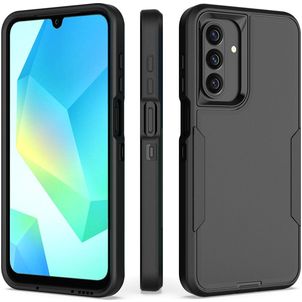 Mobigear Rugged Samsung Galaxy A16 Hülle Hardcase Backcover Stoßfest - Schwarz