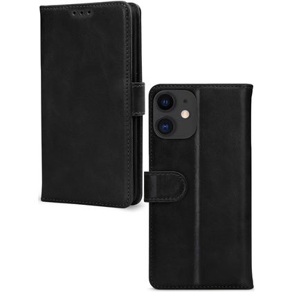 Mobilize Premium Gelly Wallet iPhone 11 Hülle Klapphülle Geldbörse - Schwarz