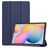 Mobigear Tri-Fold Samsung Galaxy Tab S6 Lite Klapphülle - Dunkelblau