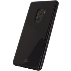 Mobilize Gelly Xiaomi Mi Mix 2 Hülle Flexibles TPU Backcover - Schwarz