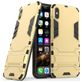Mobigear Armor Stand iPhone XS Max Hülle Hardcase Backcover Stoßfest mit Ständer - Gold