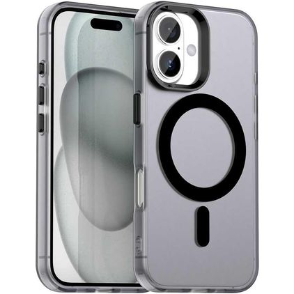 Mobigear Shockproof iPhone 18 MagSafe Hülle Hardcase Backcover - Schwarz