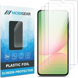 Mobigear Samsung Galaxy A56 Displayschutz Schutzfolie - Hüllenfreundlich (3er Pack)