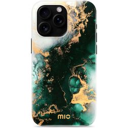 MIO iPhone 16 Pro Max MagSafe Hülle Hardcase Backcover - Green Marble