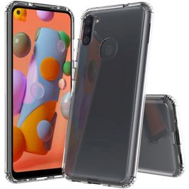 Mobigear Crystal Durchsichtig Samsung Galaxy A11 Hülle Hardcase Backcover - Transparent