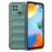 Mobigear Bumpy Xiaomi Redmi 10C Hülle Flexibles TPU Backcover - Grün