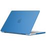 Mobigear Glossy MacBook Pro 16 Zoll (2021-2026) Hardcase Hülle MacBook Case - Dunkelblau - Model A2485 / A2780 / A2991 / A3186 / A3428 / A3429