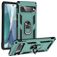 Mobigear Armor Ring Google Pixel 7 Hülle Hardcase Backcover Stoßfest mit Ringhalter - Grün