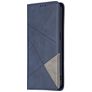 Mobigear Rhombus Slim OPPO Reno 6 5G Klapphülle - Blau