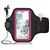 Mobigear Go Active Handyhalterung Joggen OPPO A54 5G Sporthülle Neopren Sportarmband - Pink
