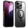 Valenta Trend iPhone 16 Pro Max MagSafe Hülle Hardcase Backcover - Schwarz
