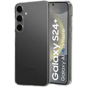 Mobiparts Classic Durchsichtig Samsung Galaxy S24 Plus Hülle Flexibles TPU Backcover - Transparent