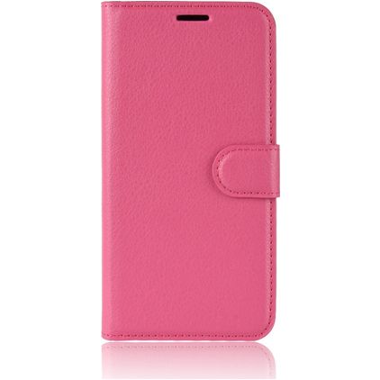 Mobigear Classic Xiaomi Mi 8 SE Hülle Klapphülle Geldbörse - Magenta
