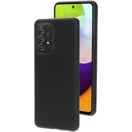 Mobiparts Samsung Galaxy A52 Silikon Hülle Backcover - Schwarz