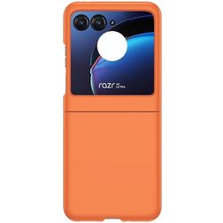 Mobigear Colors Motorola Razr 50 Hülle Hardcase Backcover - Orange
