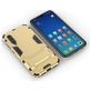 Mobigear Armor Stand Xiaomi Mi 9 SE Hülle Hardcase Backcover Stoßfest mit Ständer - Gold