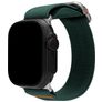 Mobilize Elastic Nylon Apple Watch Armband Elastisches Band - 49/46/45/44 mm - Grün