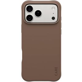 CARE by PanzerGlass Fashionable iPhone 17 Pro Max Silikon MagSafe Hülle Backcover - Espresso