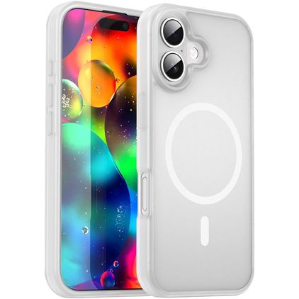 Mobigear Shockproof iPhone 17 MagSafe Hülle Hardcase Backcover - Matte White