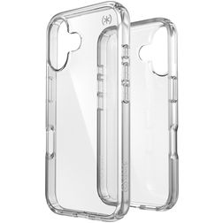 Speck Presidio Perfect Clear Durchsichtig iPhone 16 Hülle Hardcase Backcover Stoßfest - Transparent