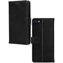 Mobilize Premium Gelly Wallet iPhone 8 Hülle Klapphülle Geldbörse - Schwarz