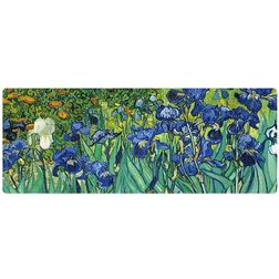 Mobigear Anti-Slip Mauspad - 40 x 90 CM - Irises