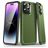 Mobigear Slim Armor iPhone 15 Pro Max Hülle Hardcase Backcover Stoßfest - Grün