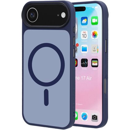 Mobiparts Hardcover iPhone Air MagSafe Hülle Hardcase Backcover - Satin Blue