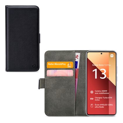 Mobilize Classic Gelly Wallet POCO M6 Pro Hülle Klapphülle Geldbörse - Schwarz