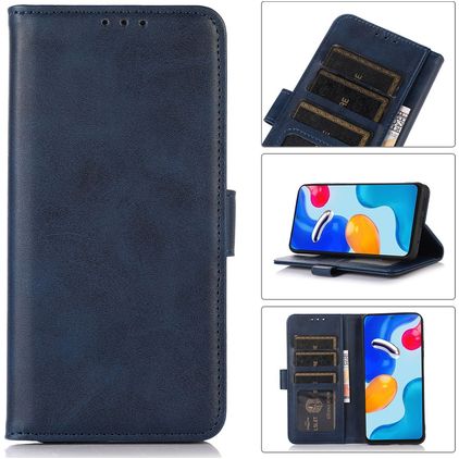 Mobigear Wallet Sony Xperia 5 IV Hülle Klapphülle Geldbörse - Blau