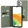 Mobiparts Classic Wallet Samsung Galaxy A33 Hülle Klapphülle Geldbörse - Stone Green