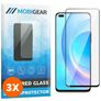 Mobigear Premium HONOR 50 Lite Panzerglas Gehärtetes Glas Displayschutz - Hüllenfreundlich - Schwarz (3er Pack)
