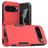 Mobigear Heavy Armor Google Pixel 9 Pro XL Hülle Hardcase Backcover Stoßfest - Rot