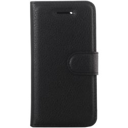 Mobigear Classic iPhone 5 Hülle Klapphülle Geldbörse - Schwarz