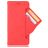 Mobigear Slide Wallet Xiaomi Redmi Note 9 Pro Hülle Klapphülle Geldbörse - Rot