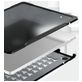 Mobigear Shockproof Pro MacBook Air 13 Zoll (2022-2025) Hardcase Hülle MacBook Case - Schwarz - Model A2681 / A3113 / A3240