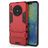 Mobigear Armor Stand Huawei Mate 30 Hülle Hardcase Backcover Stoßfest mit Ständer - Rot