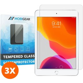 Mobigear iPad Mini 5 (2019) Panzerglas Gehärtetes Glas Displayschutz - Hüllenfreundlich (3er Pack)