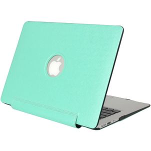 Mobigear Silk Texture United MacBook Pro 13 Zoll (2012-2015) Hardcase Hülle MacBook Case - Grün - Model A1425 / A1502