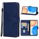 Mobigear Wallet HONOR X8 Hülle Klapphülle Geldbörse - Blau