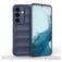 Mobigear Bumpy Samsung Galaxy S24 Hülle Flexibles TPU Backcover - Dunkelblau