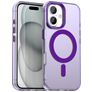 Mobigear Shockproof iPhone 18 MagSafe Hülle Hardcase Backcover - Lila