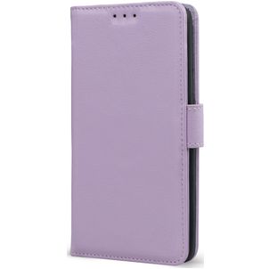 Mobilize Premium Gelly Samsung Galaxy S25 Ultra Hülle Klapphülle Geldbörse - Lila
